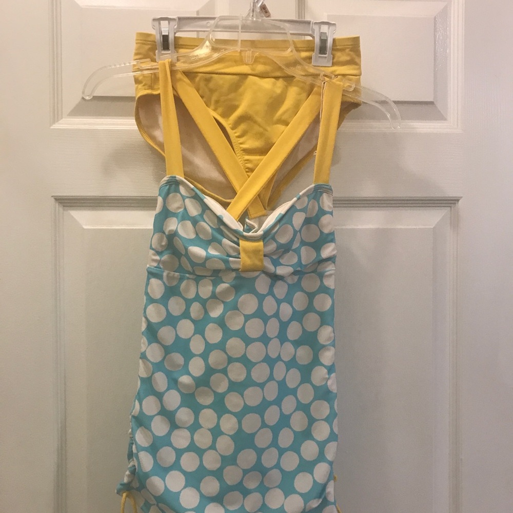 Lime Ricki tankini set